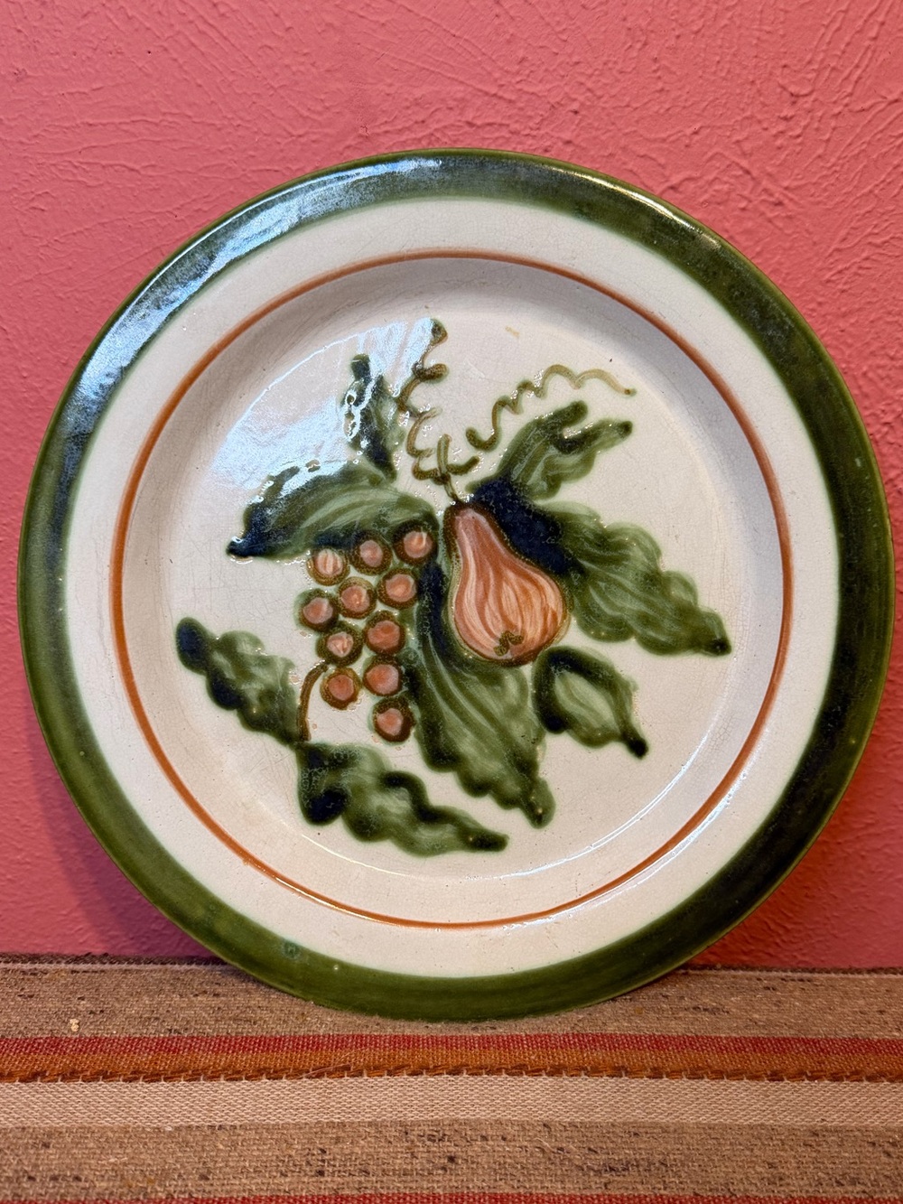 -Louisville Stoneware Co John B Taylor Harvest Pear Serving Platter